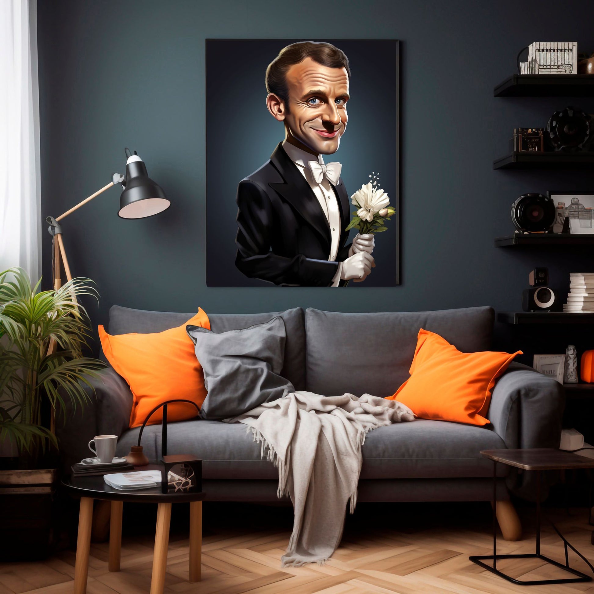 "CARICATURE EMMANUEL MACRON"