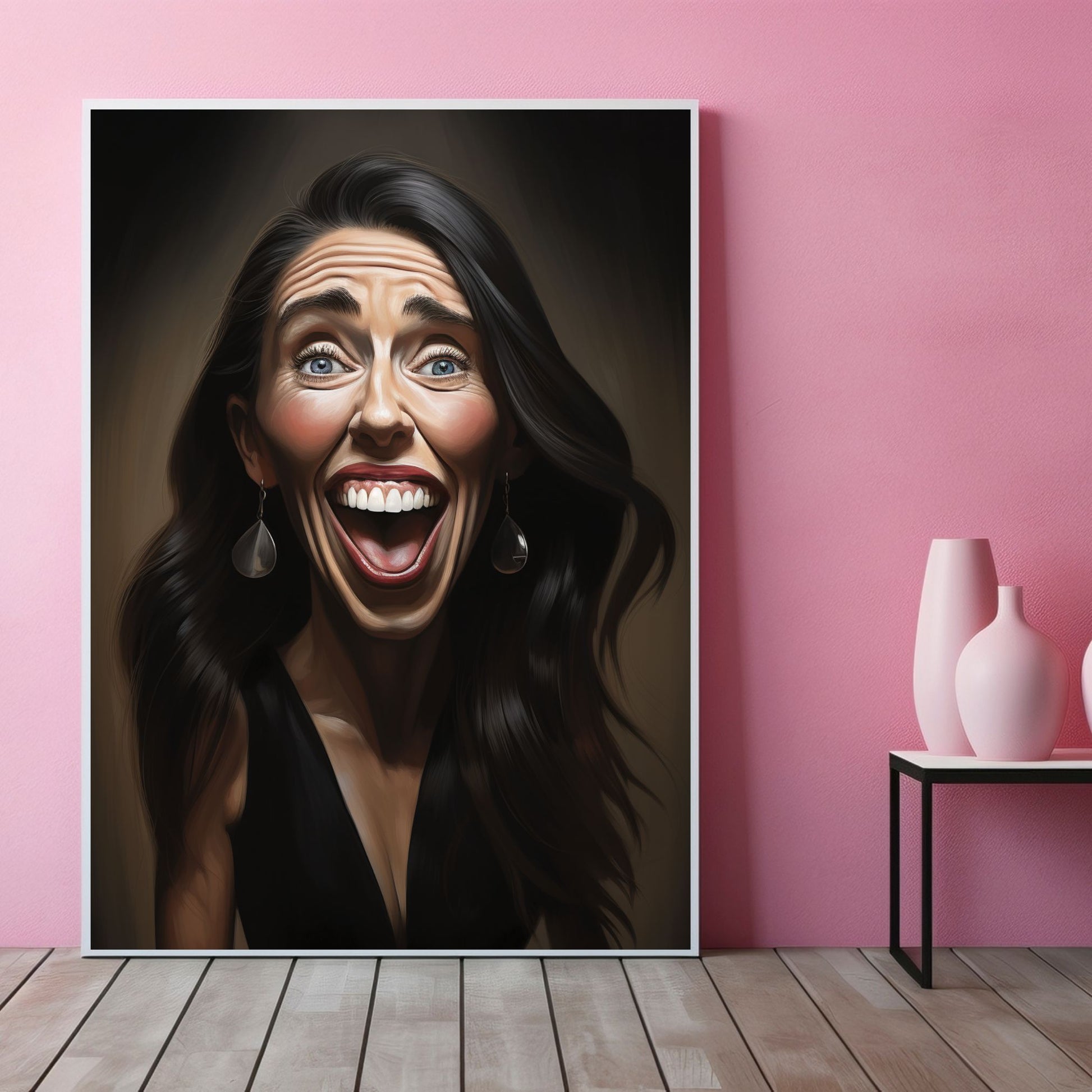 "CARICATURE JACINDA ARDERN'S"