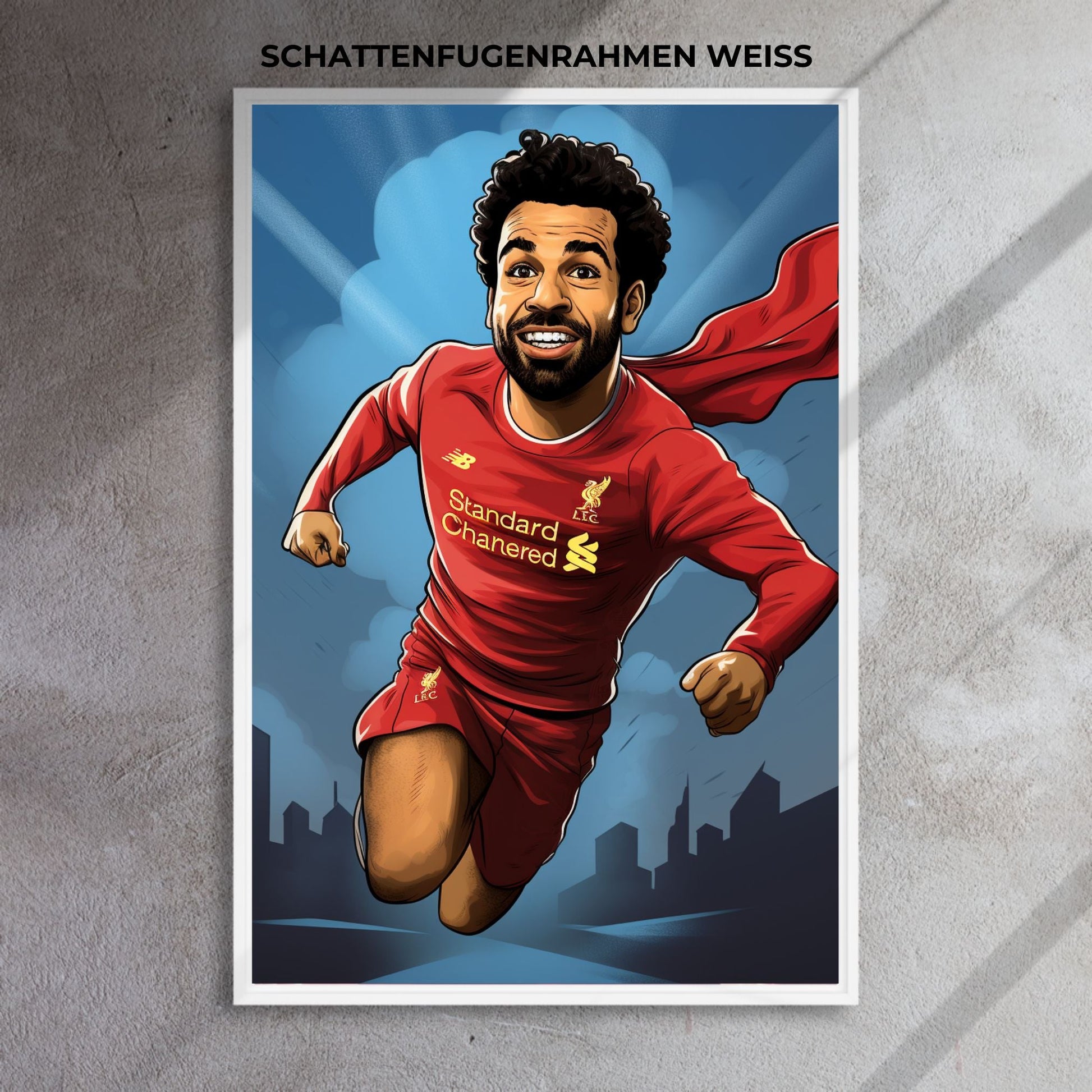 "CARICATURE MOHAMED SALAH"