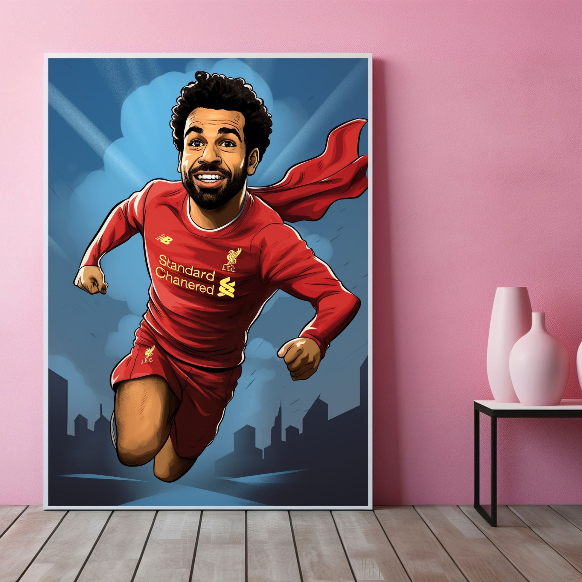 "CARICATURE MOHAMED SALAH"