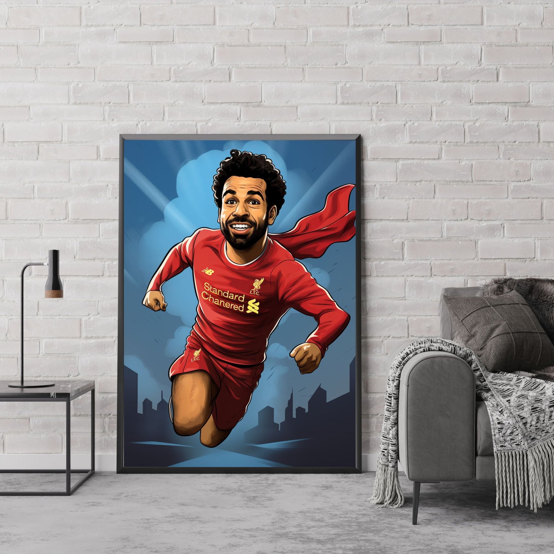 "CARICATURE MOHAMED SALAH"