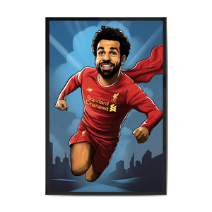 "CARICATURE MOHAMED SALAH"