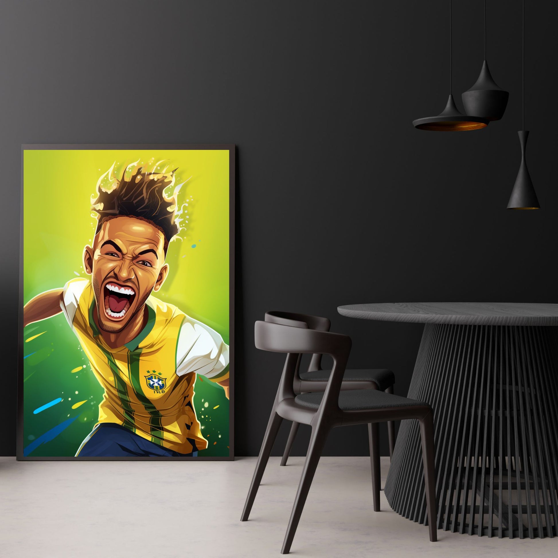 "CARICATURE NEYMAR"