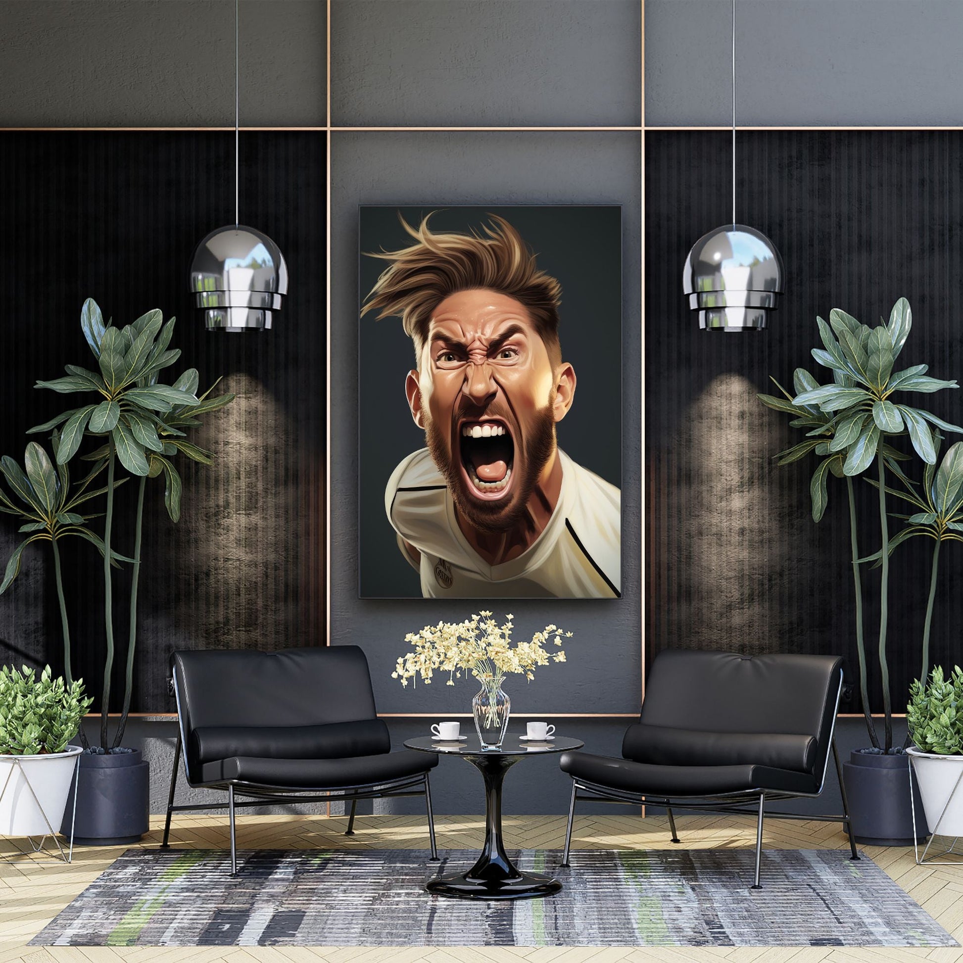 "CARICATURE OF SERGIO RAMOS"