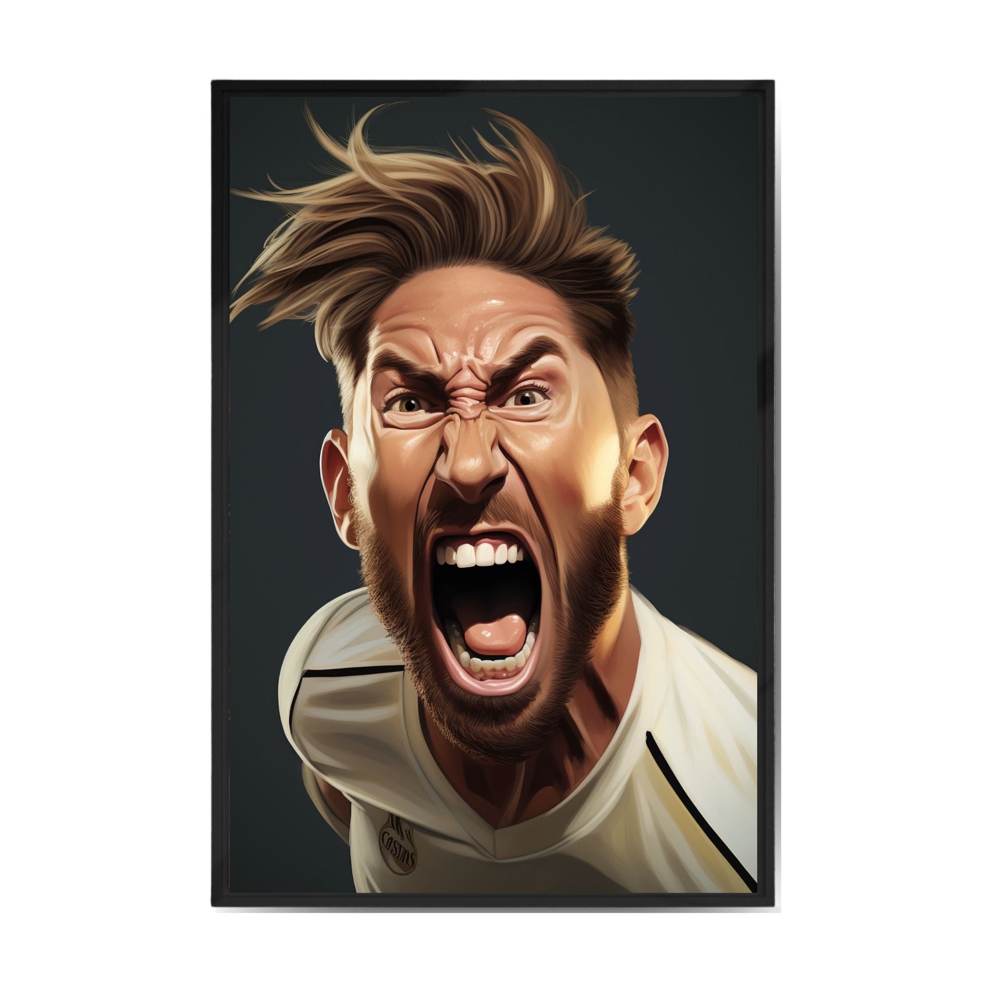 "CARICATURE OF SERGIO RAMOS"