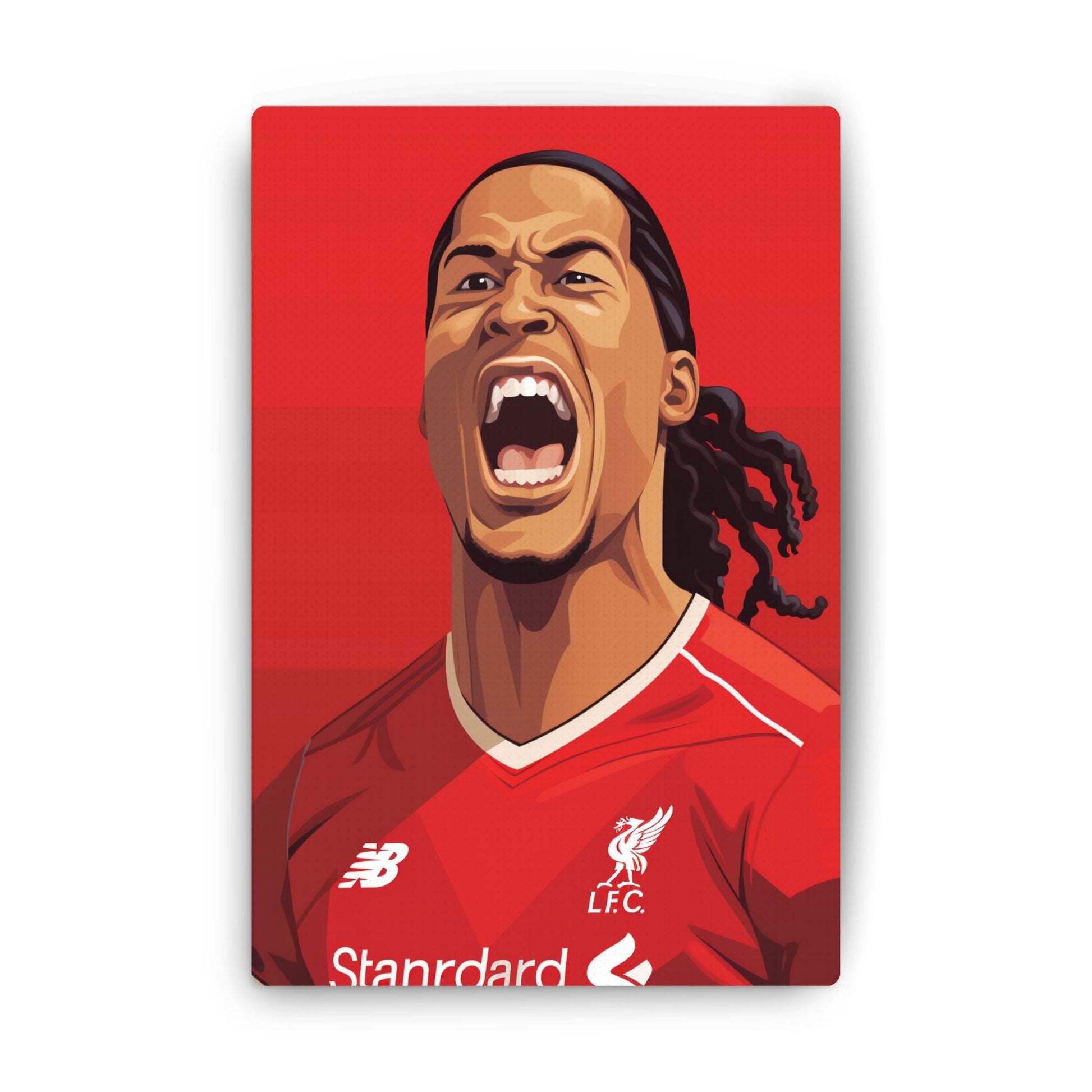 "CARICATURE OF VIRGIL VAN DIJK"