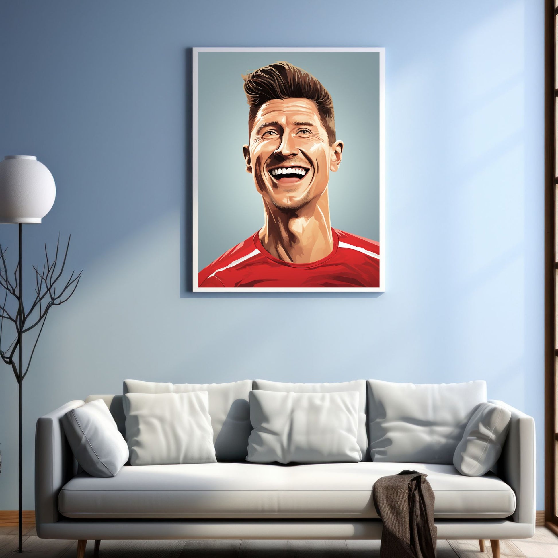 "CARICATURE ROBERT LEWANDOWSKI"