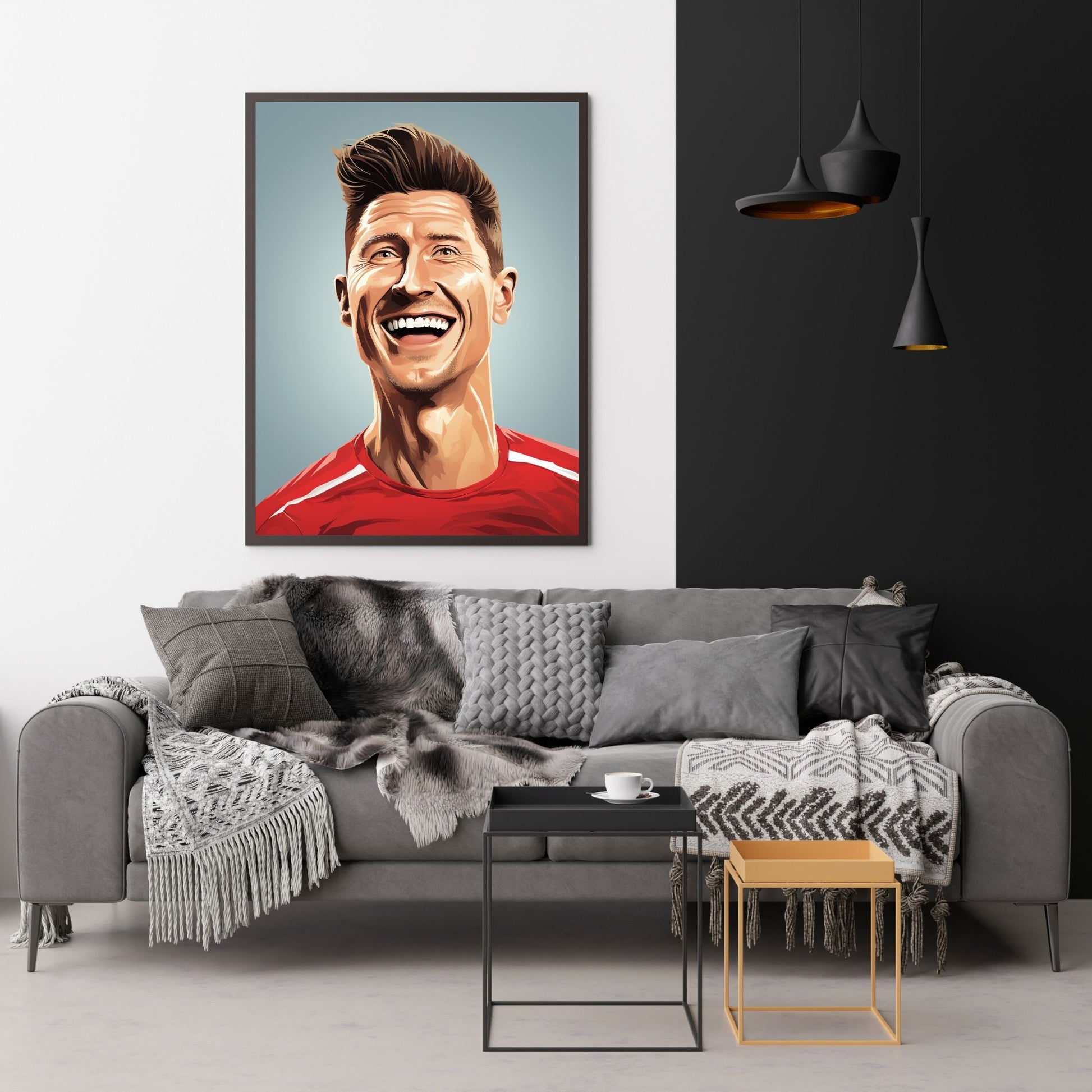 "CARICATURE ROBERT LEWANDOWSKI"