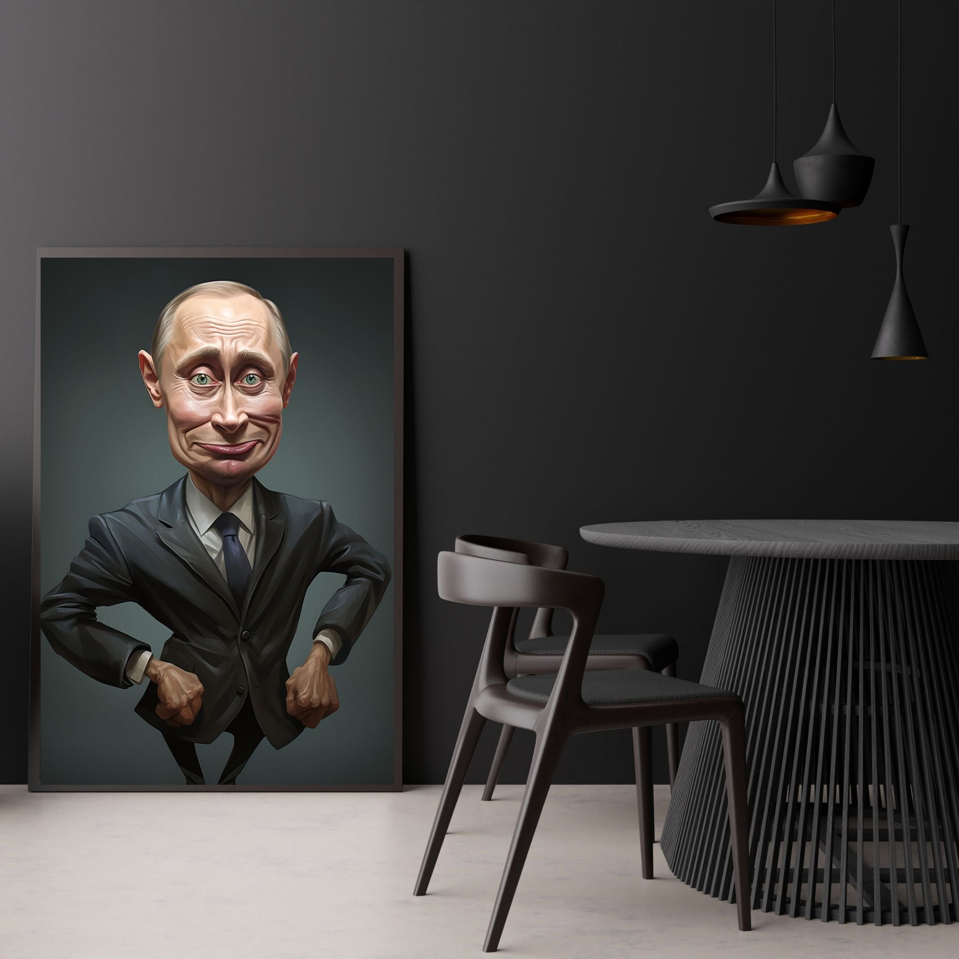 "CARICATURE WLADIMIR PUTIN"