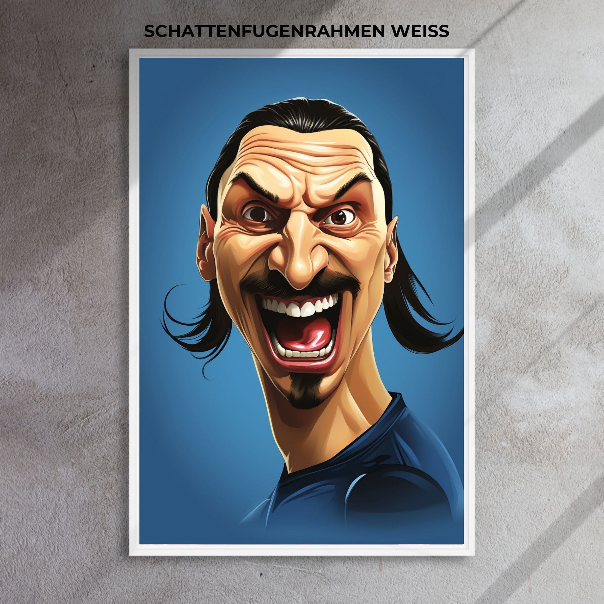 "CARICATURE ZLATAN IBRAHIMOVIC"