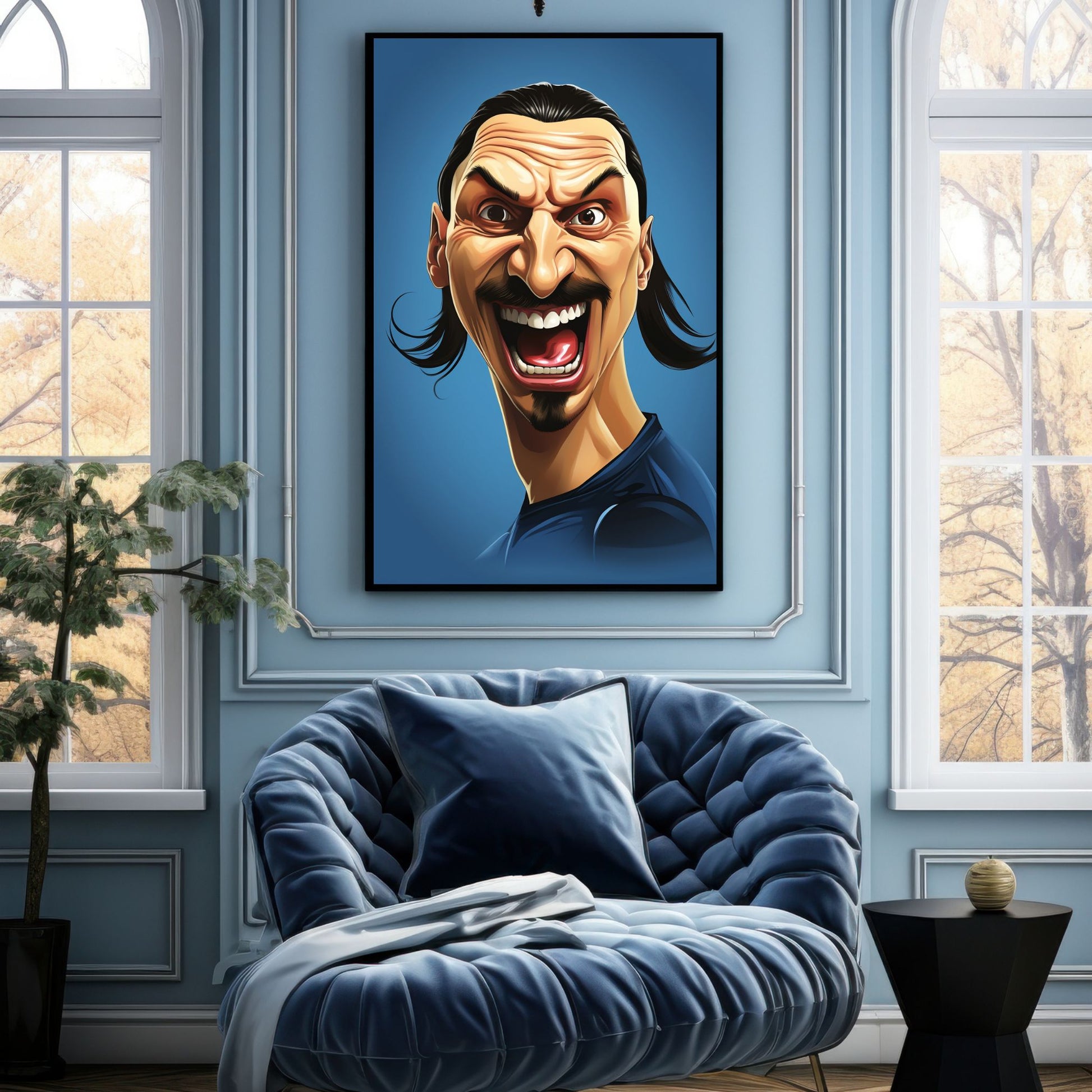 "CARICATURE ZLATAN IBRAHIMOVIC"