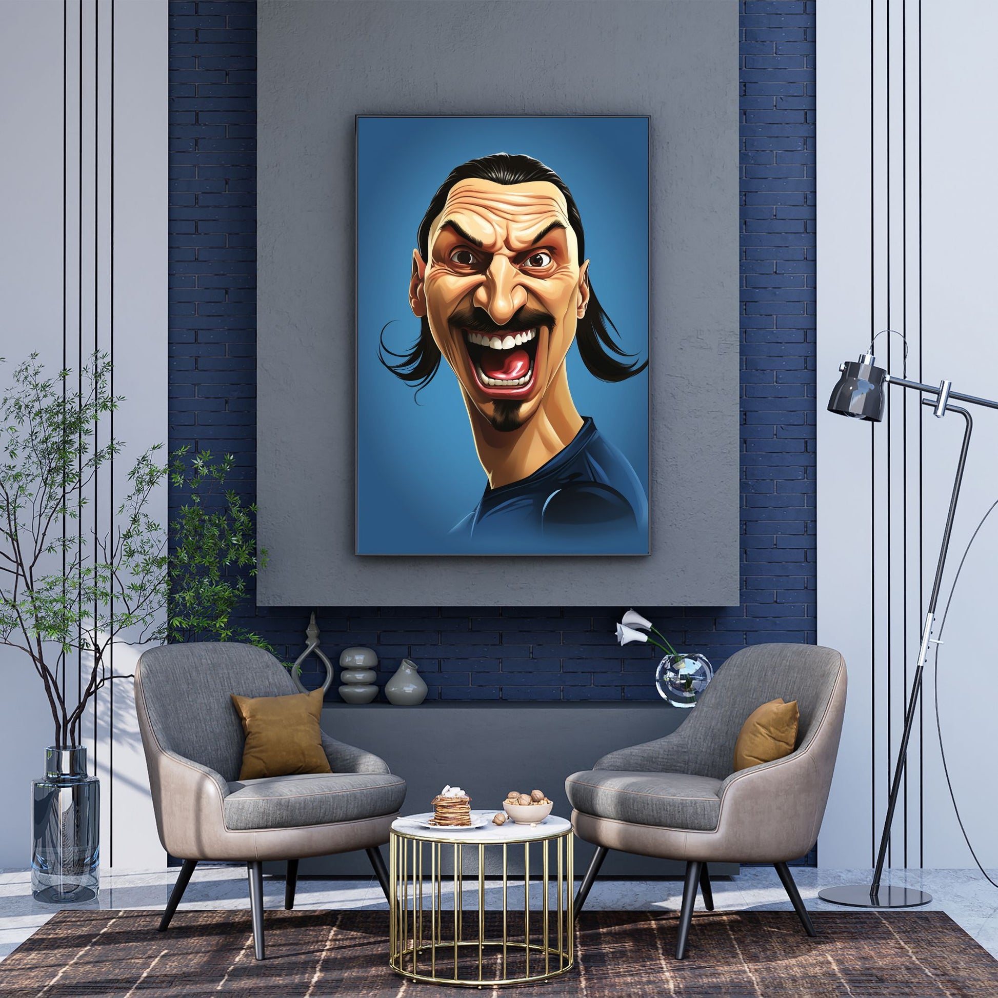 "CARICATURE ZLATAN IBRAHIMOVIC"