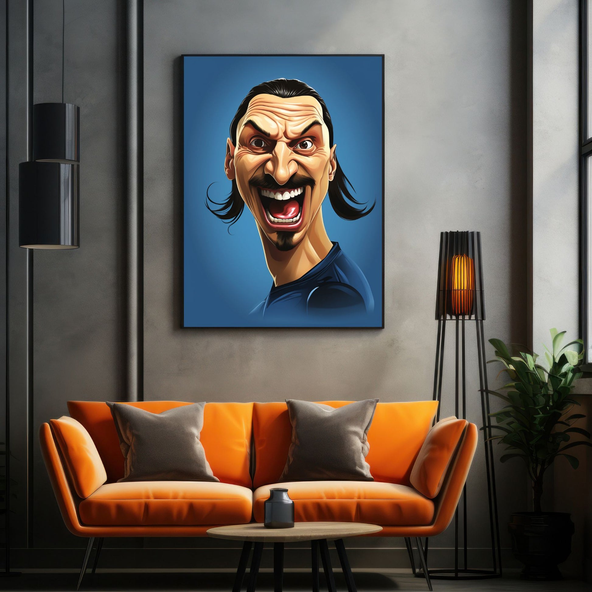 "CARICATURE ZLATAN IBRAHIMOVIC"