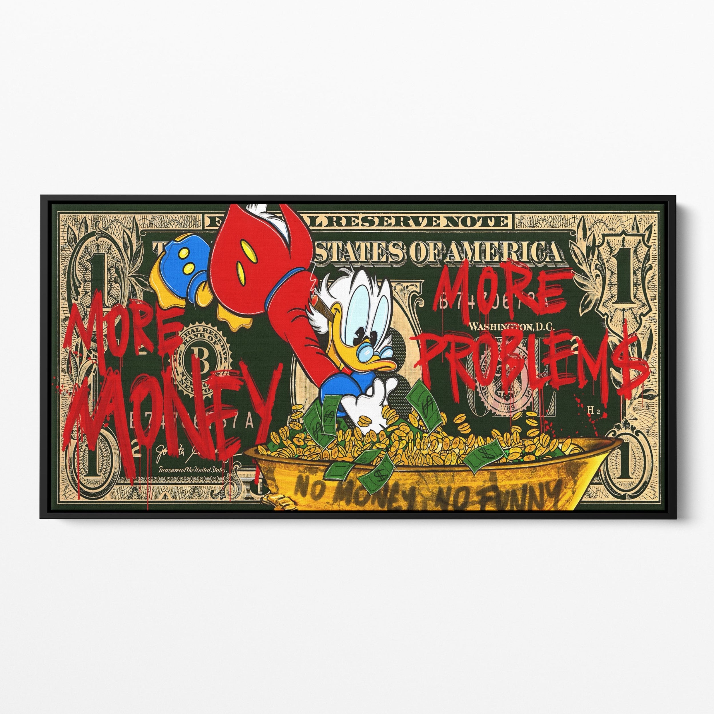 "MORE MONEY MORE PROBLEMS"