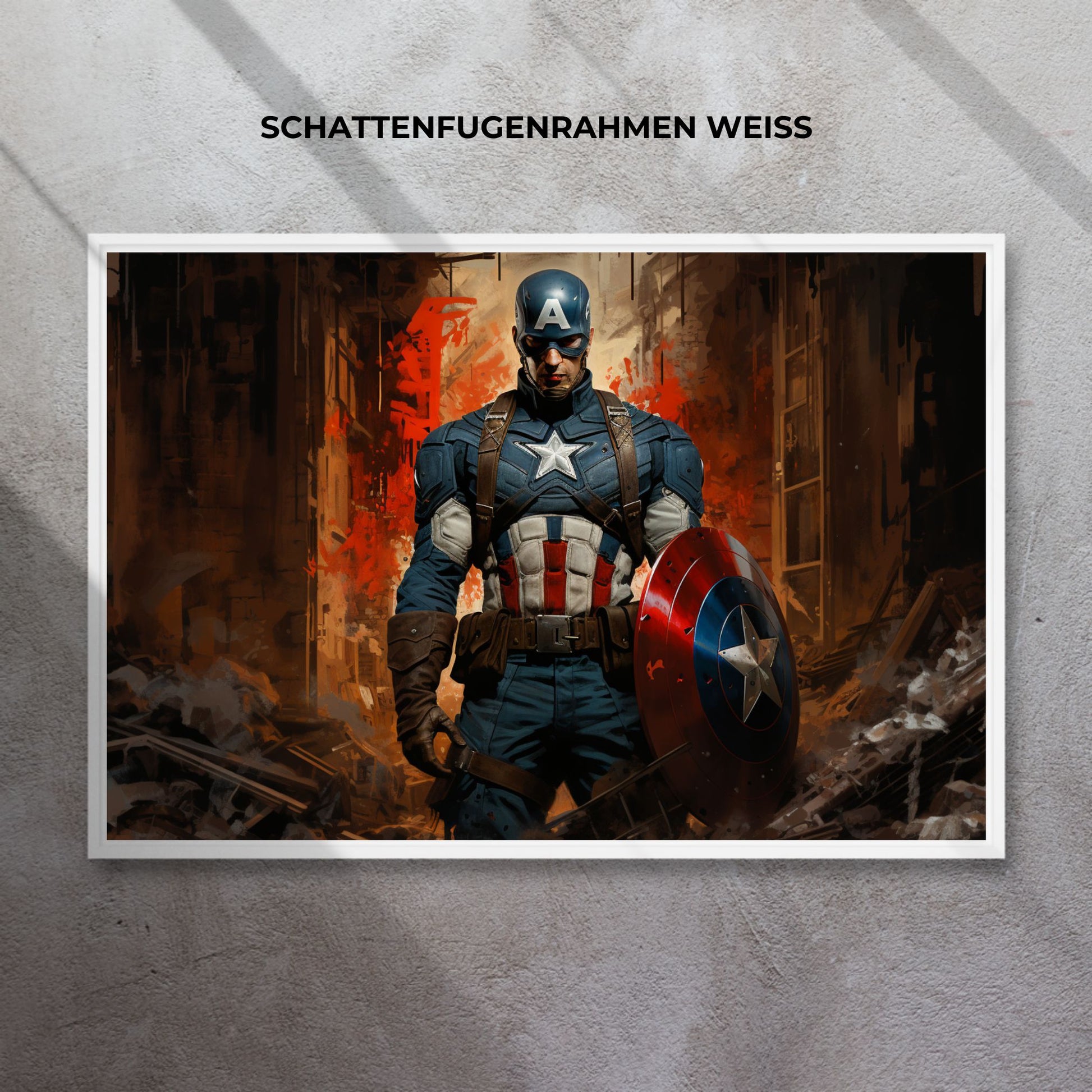 "CAPTAIN AMERICAS STANDOFF"