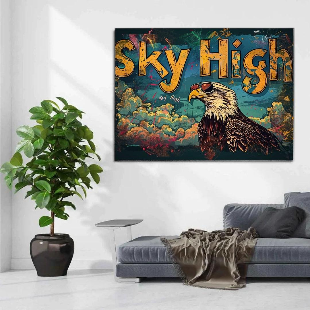 "EAGLE SKY HIGH"