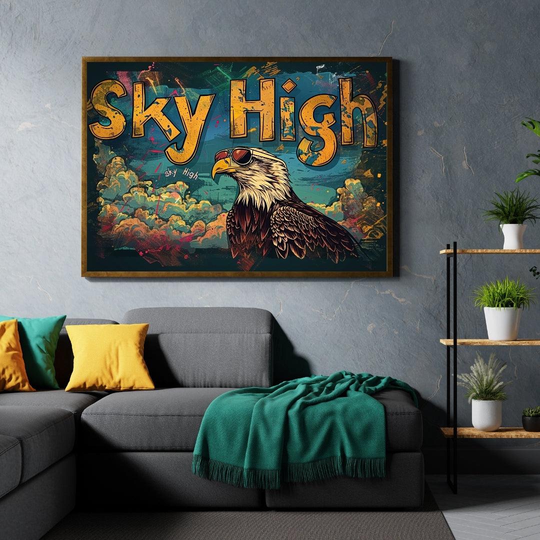 "EAGLE SKY HIGH"