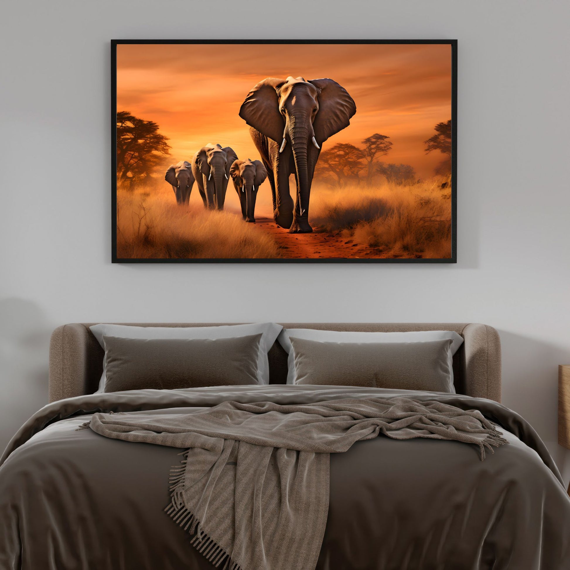 ELEPHANTS WALKING 2