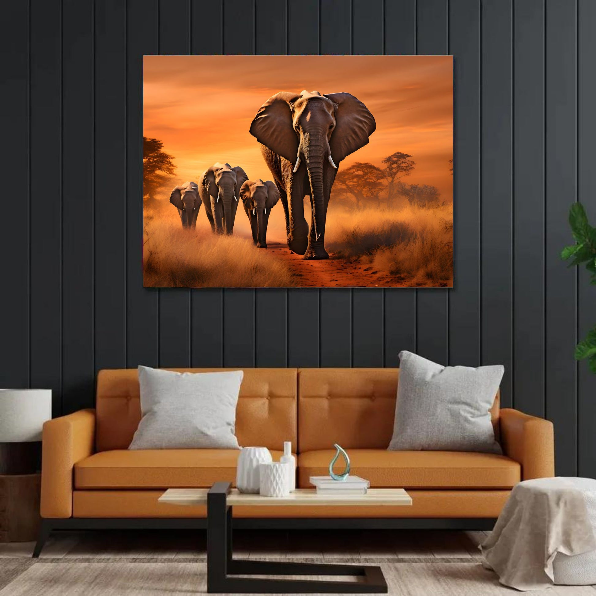 ELEPHANTS WALKING 2