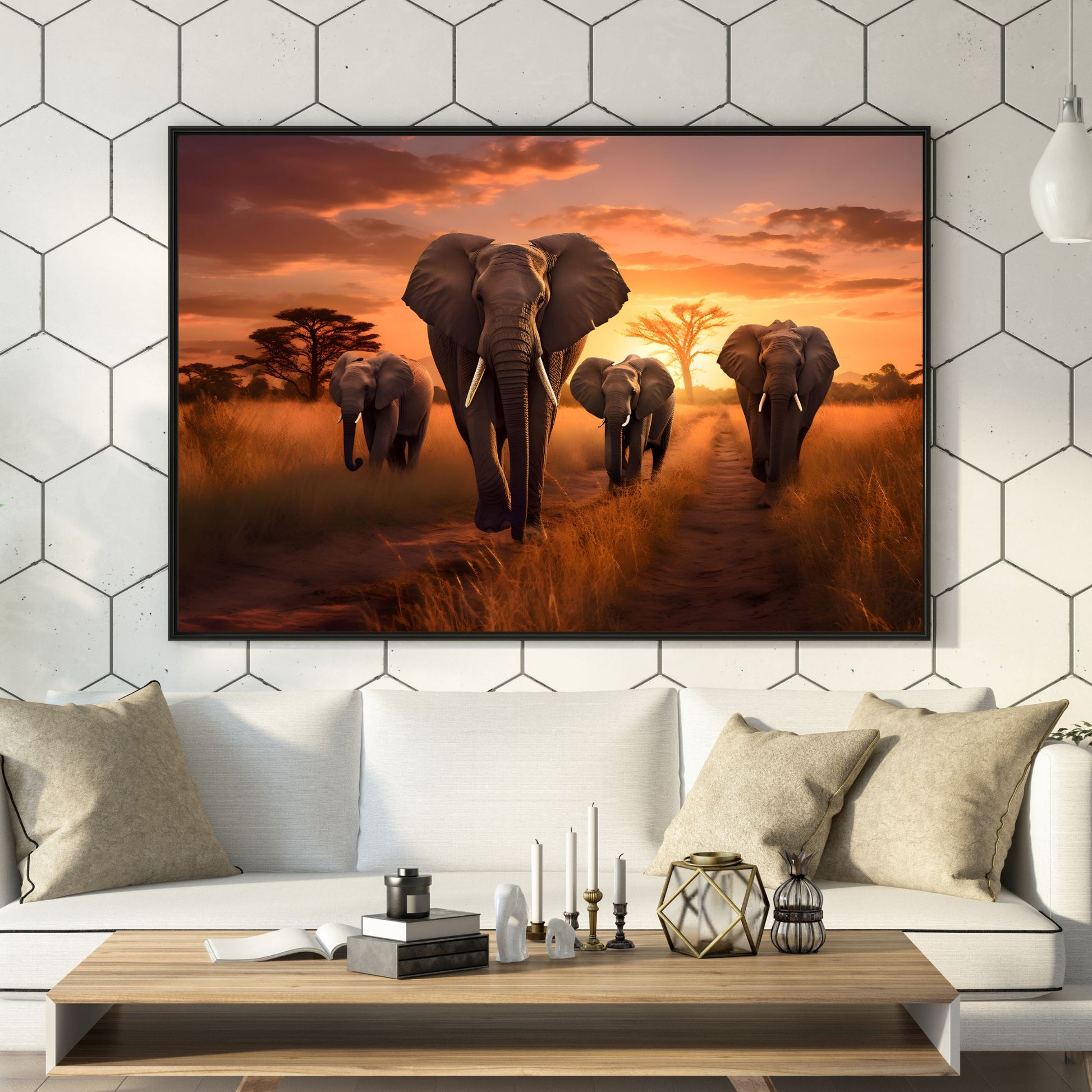 ELEPHANTS WALKING 3