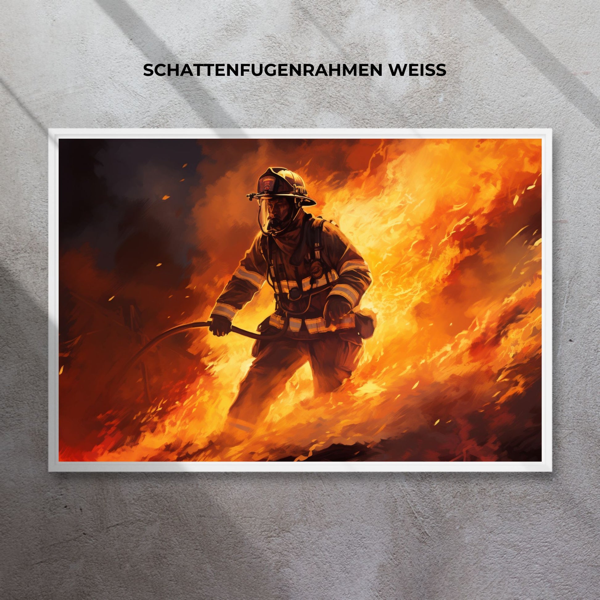 "FLAME WARRIOR: THE FIREFIGHTER'S COURAGE"