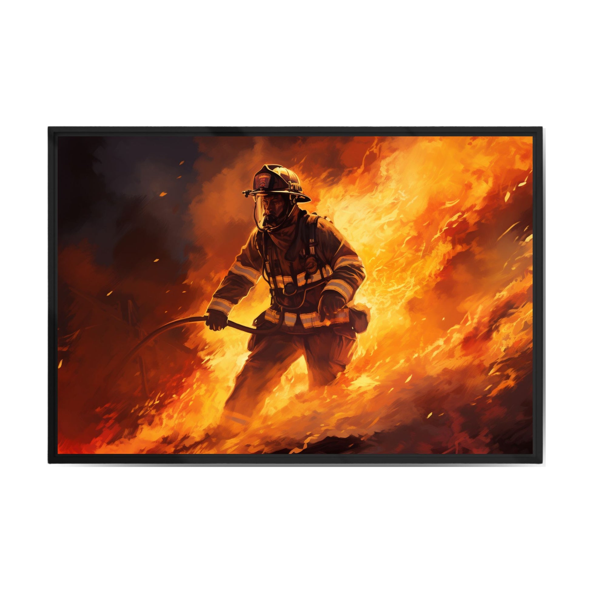 "FLAME WARRIOR: THE FIREFIGHTER'S COURAGE"