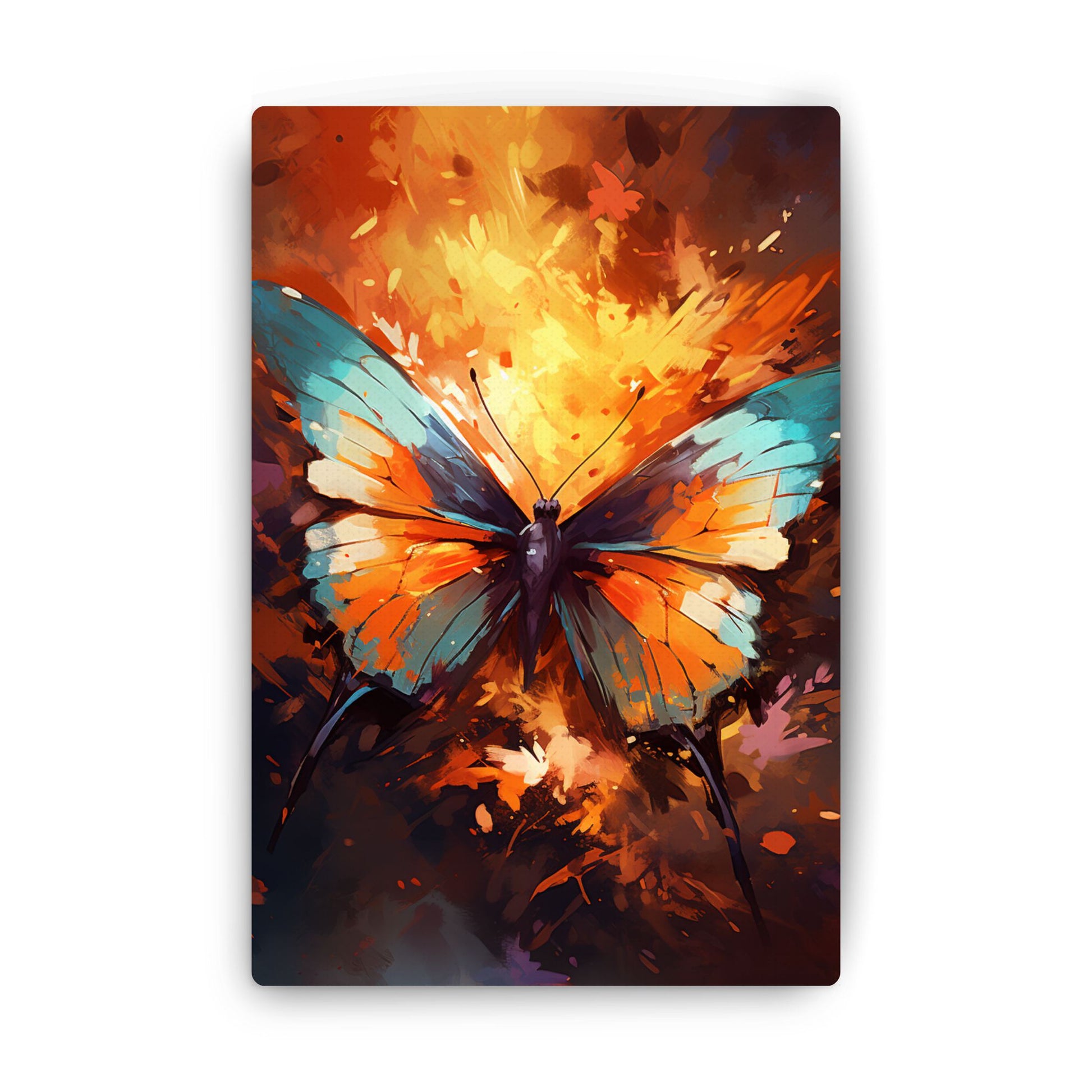 "FLUTTER IN MOTION: DYNAMIC SPLASH BUTTERFLY" 2