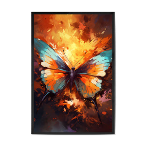 "FLUTTER IN MOTION: DYNAMIC SPLASH BUTTERFLY" 2