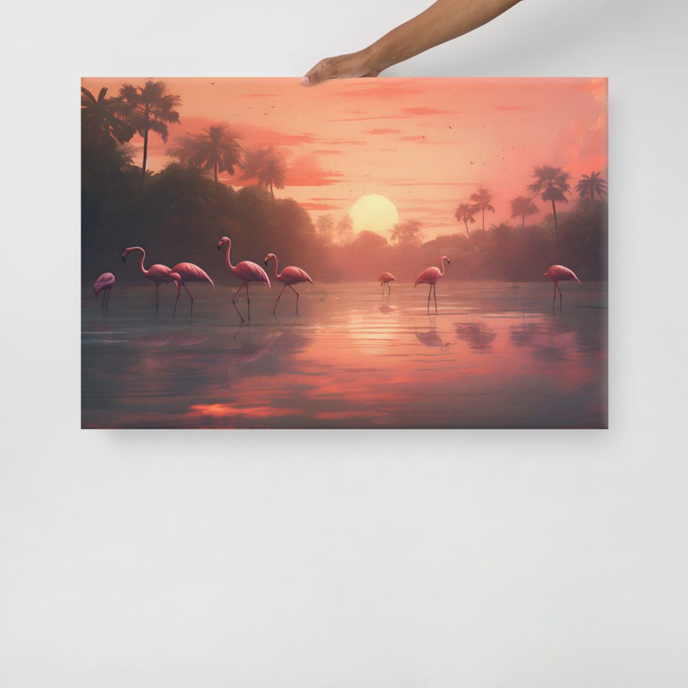 FLOCK OF FLAMINGOS 2