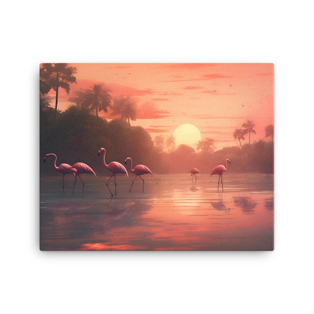 FLOCK OF FLAMINGOS 2