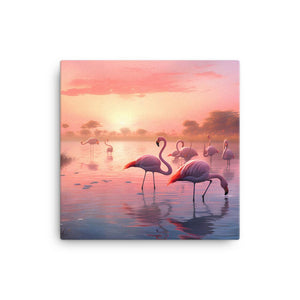 FLOCK OF FLAMINGOS 4