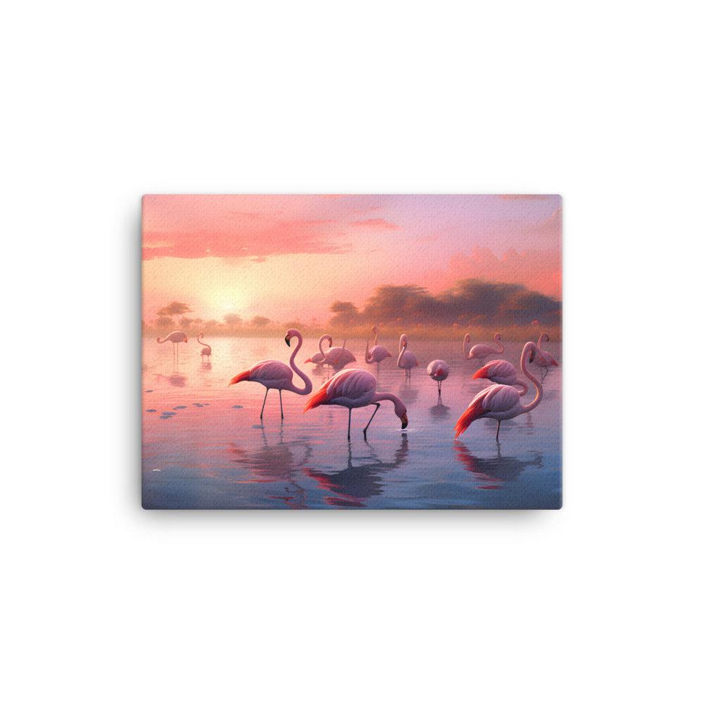 FLOCK OF FLAMINGOS 4