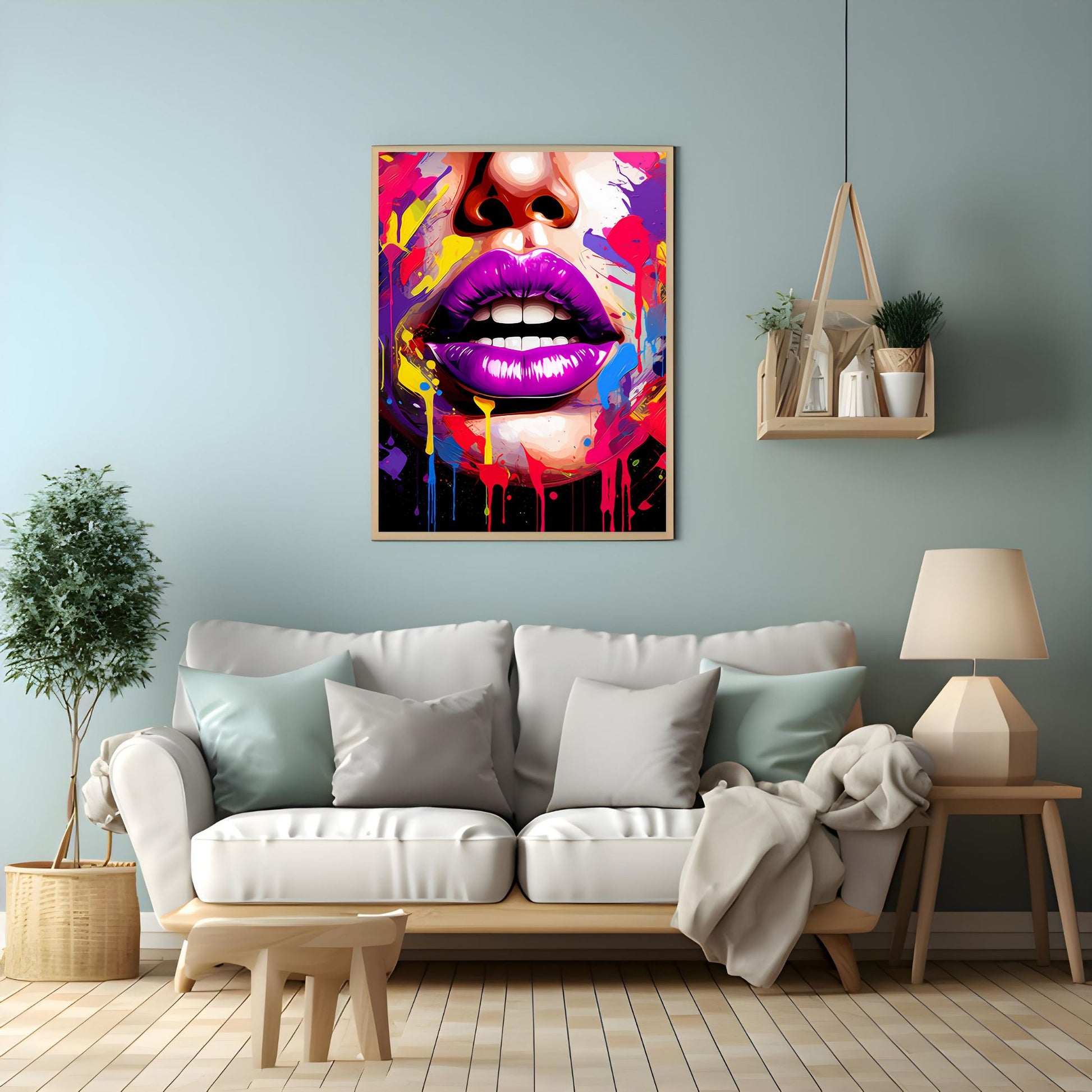 "GRAFFITI LIPS"