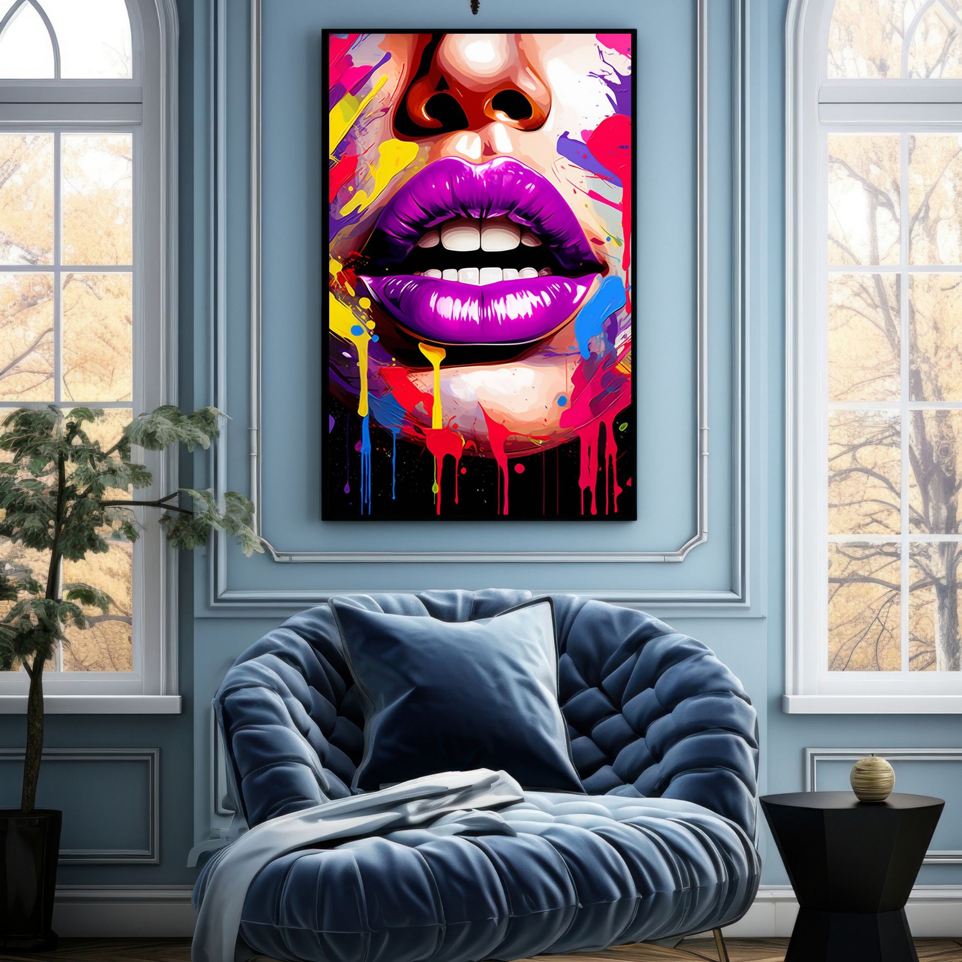 "GRAFFITI LIPS"