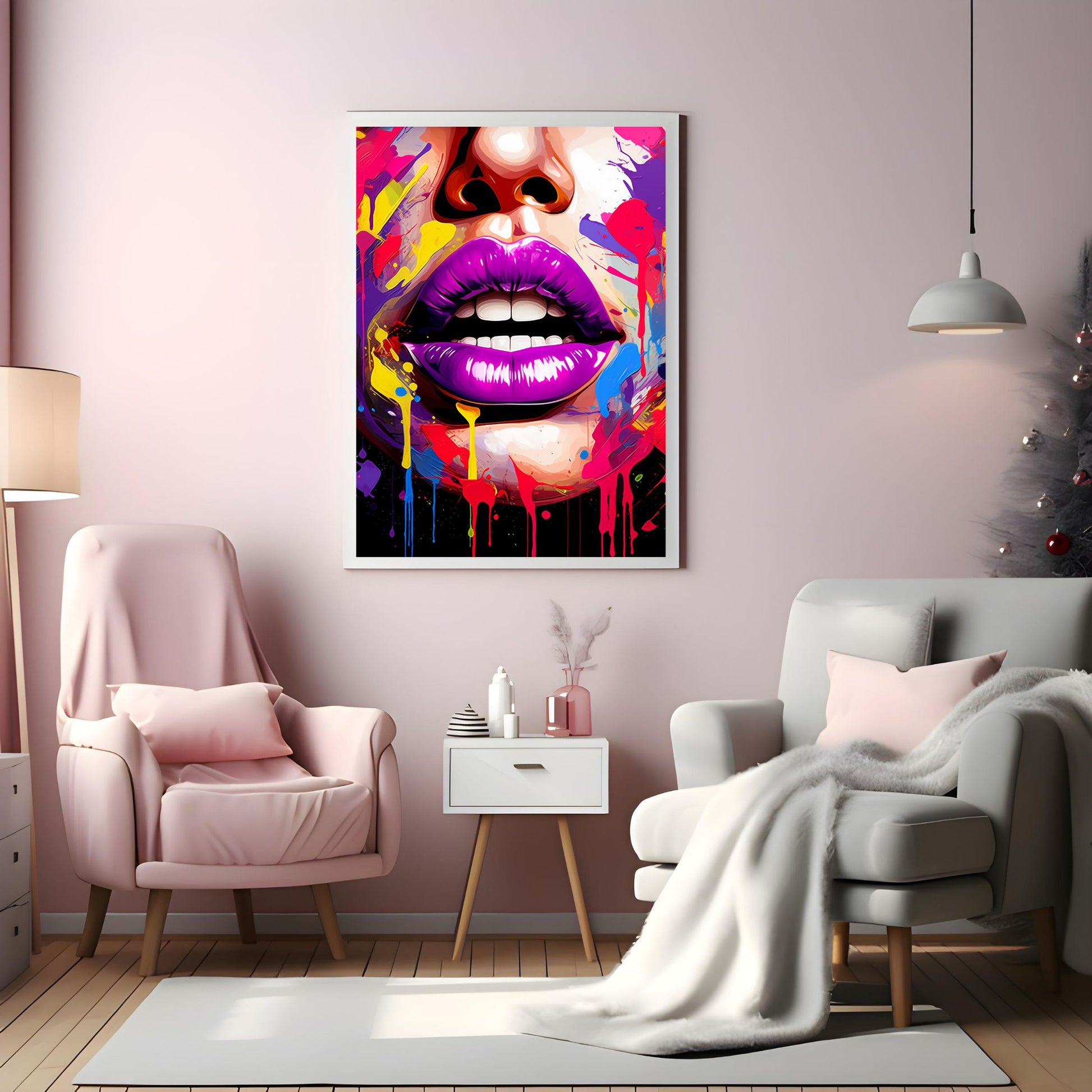 "GRAFFITI LIPS"