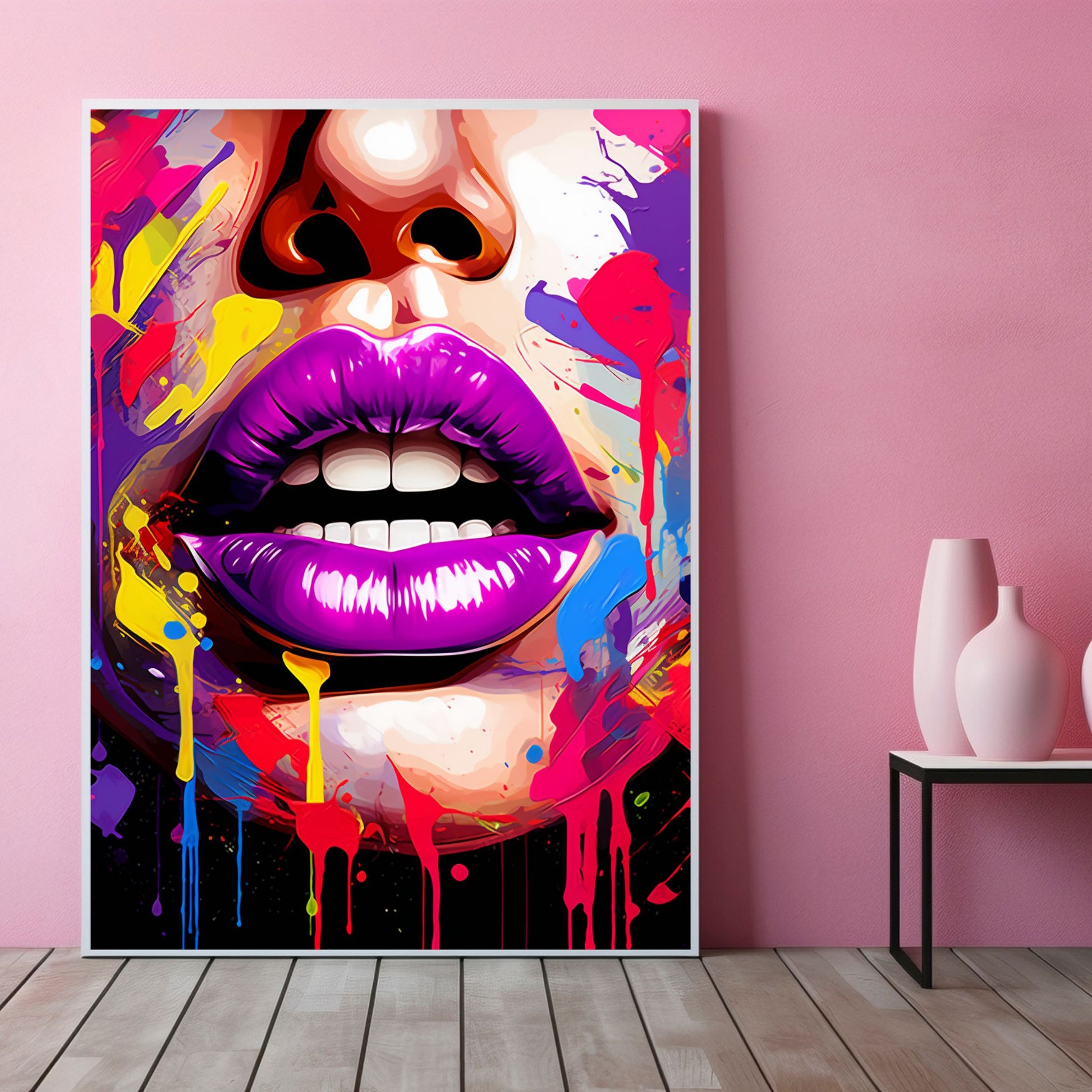 "GRAFFITI LIPS"