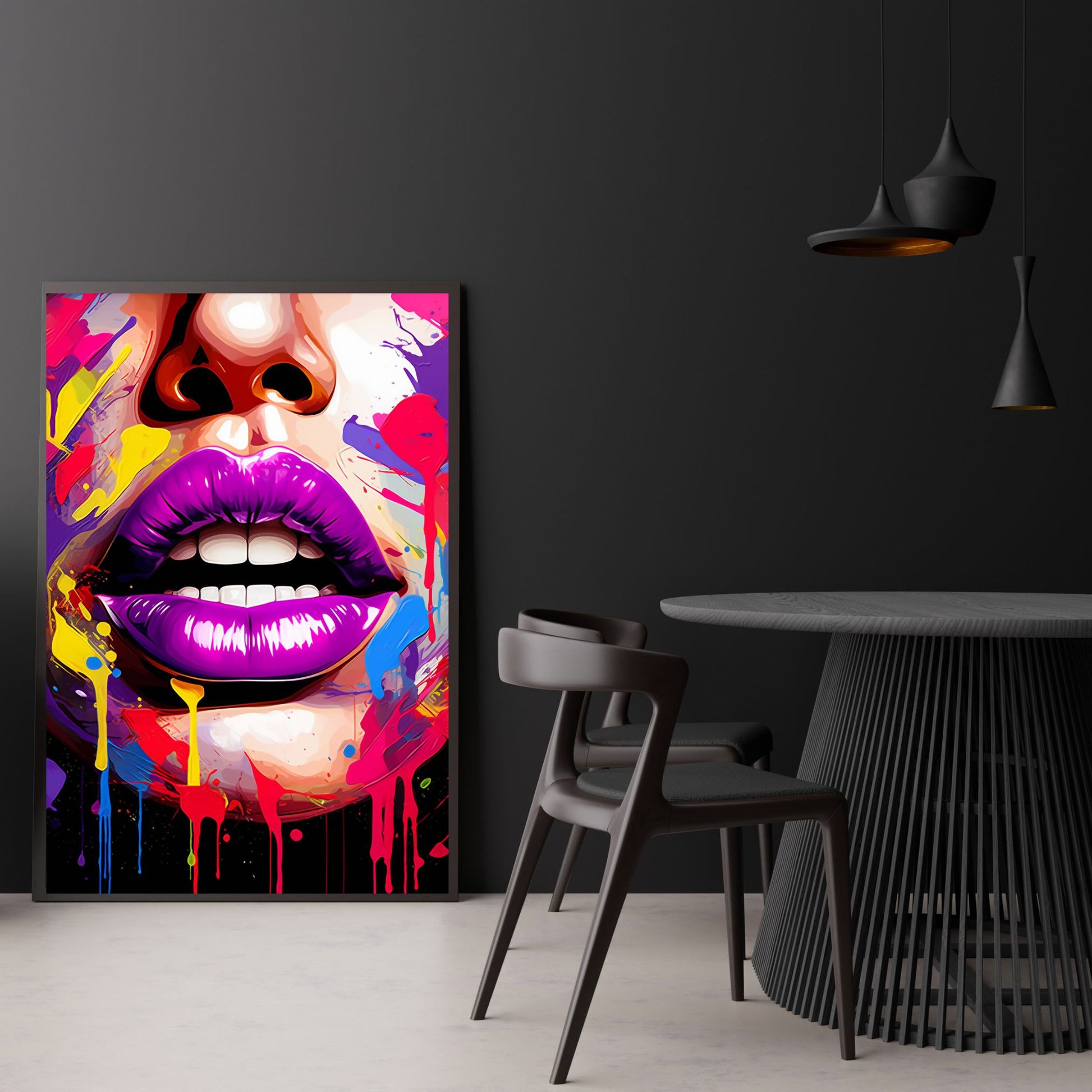 "GRAFFITI LIPS"