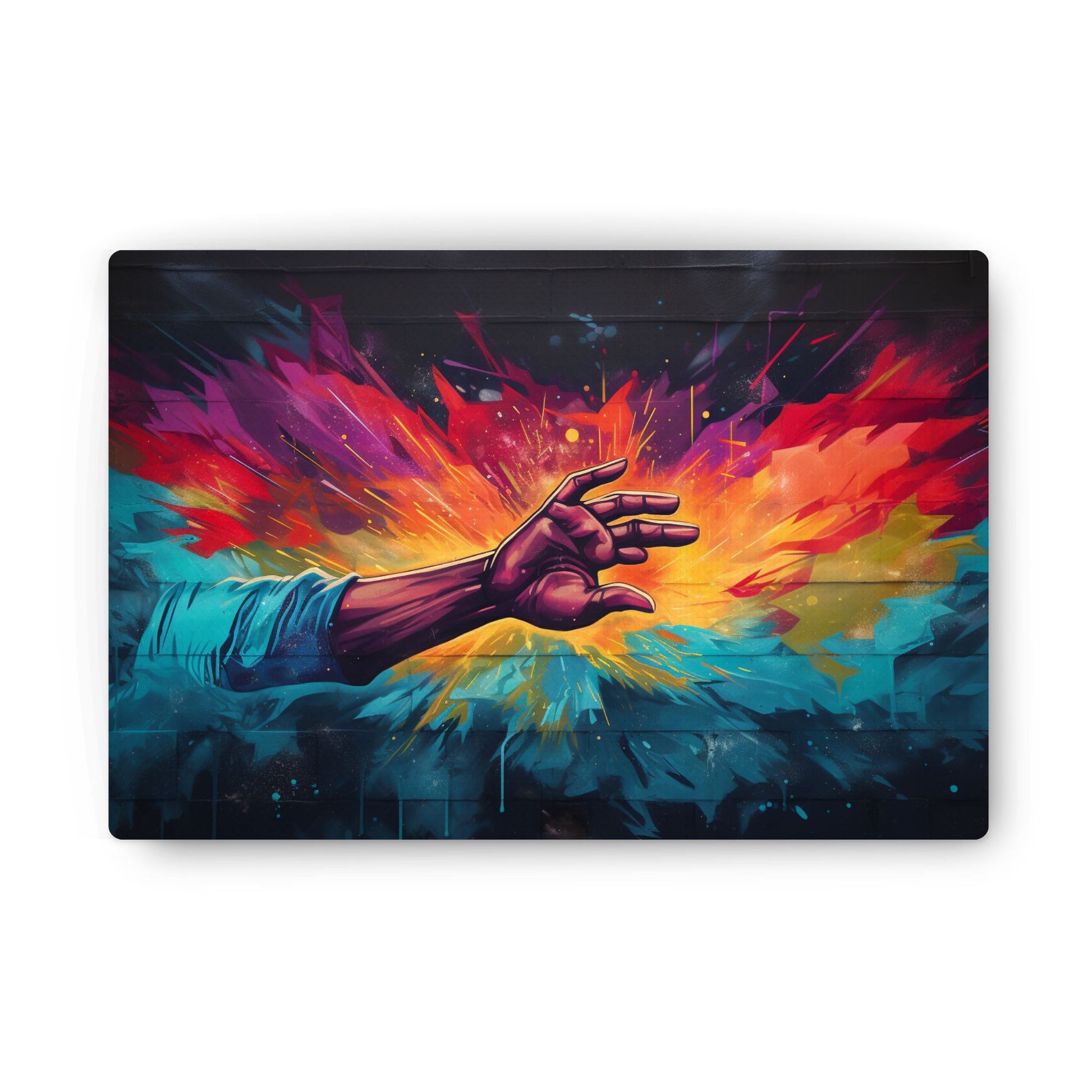 "HEAVENLY HUES: DIVINE SPRAY OF THE STREETS" 2