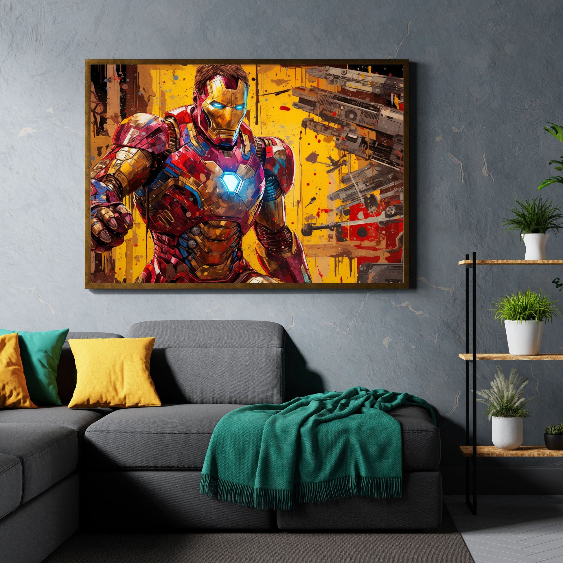 "KALEIDOSCOPIC ICONS: IRON MAN STYLE"