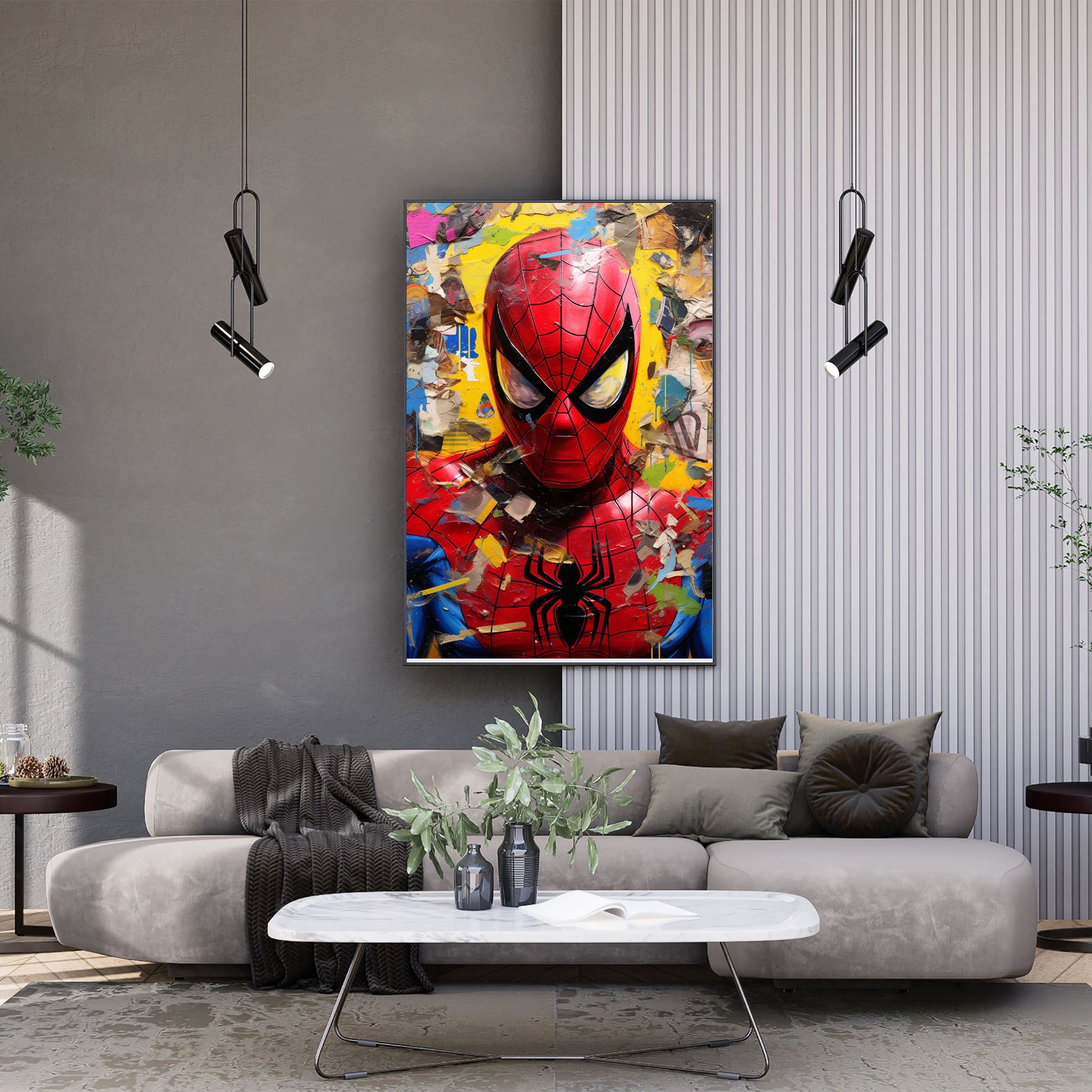 "KALEIDOSCOPIC ICONS: SPIDER-MAN STYLE"