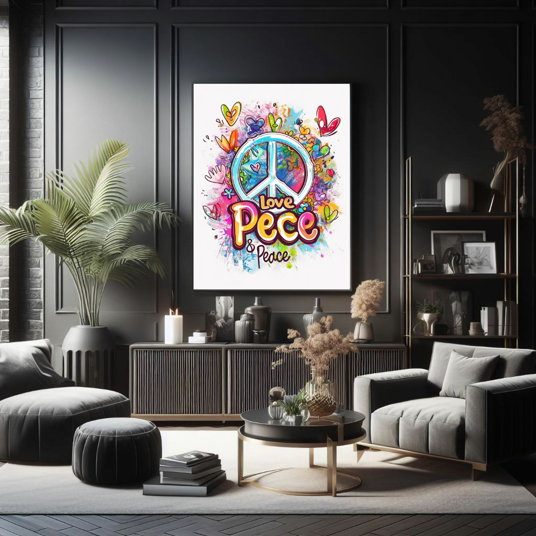 "LOVE PECE & PEACE"