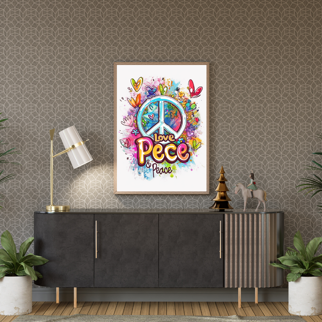 "LOVE PECE & PEACE"