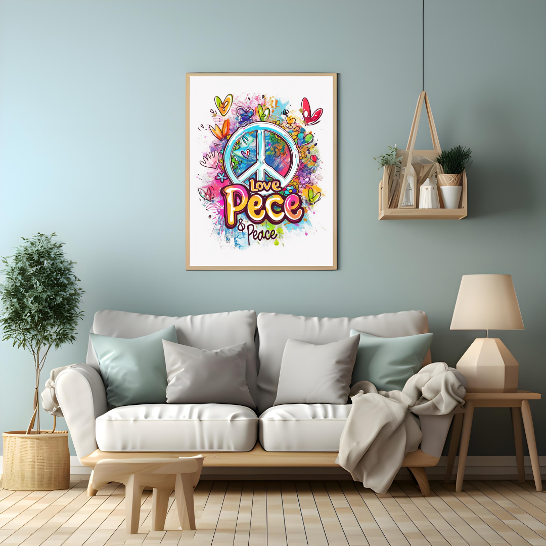 "LOVE PECE & PEACE"