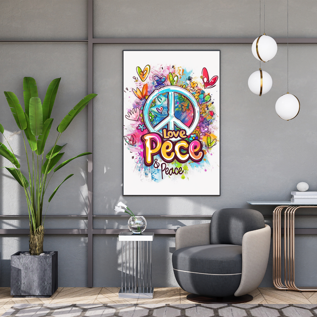 "LOVE PECE & PEACE"