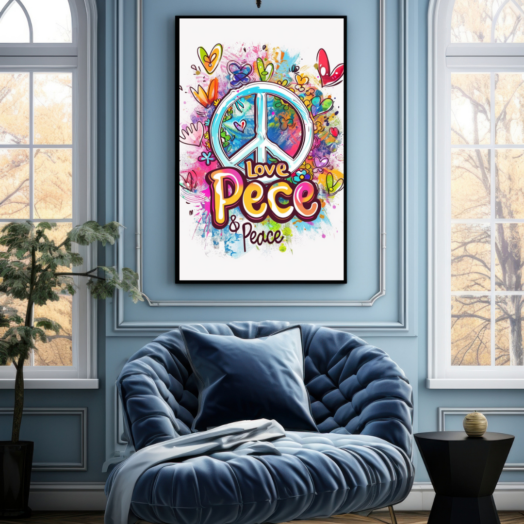 "LOVE PECE & PEACE"