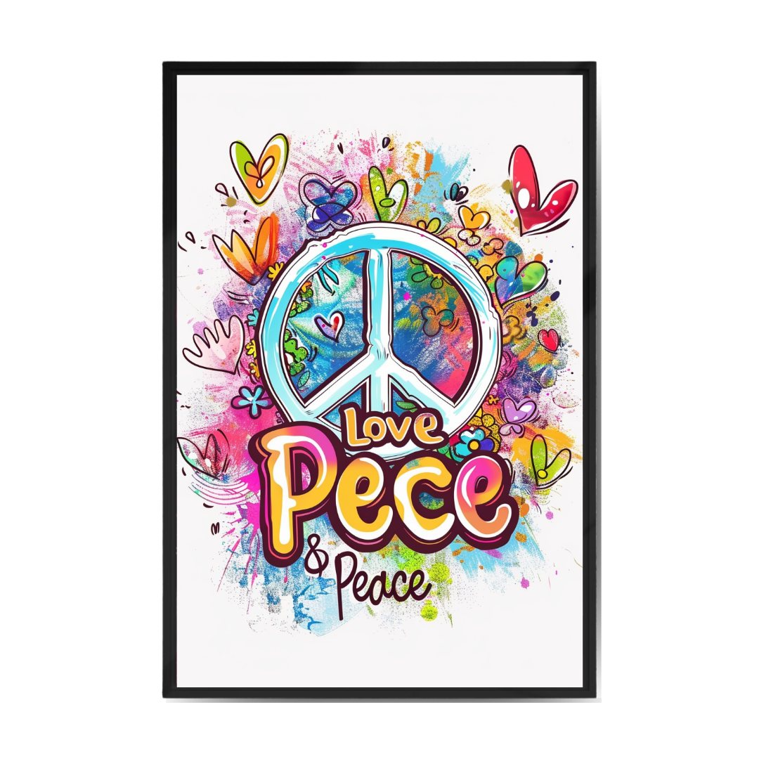 "LOVE PECE & PEACE"