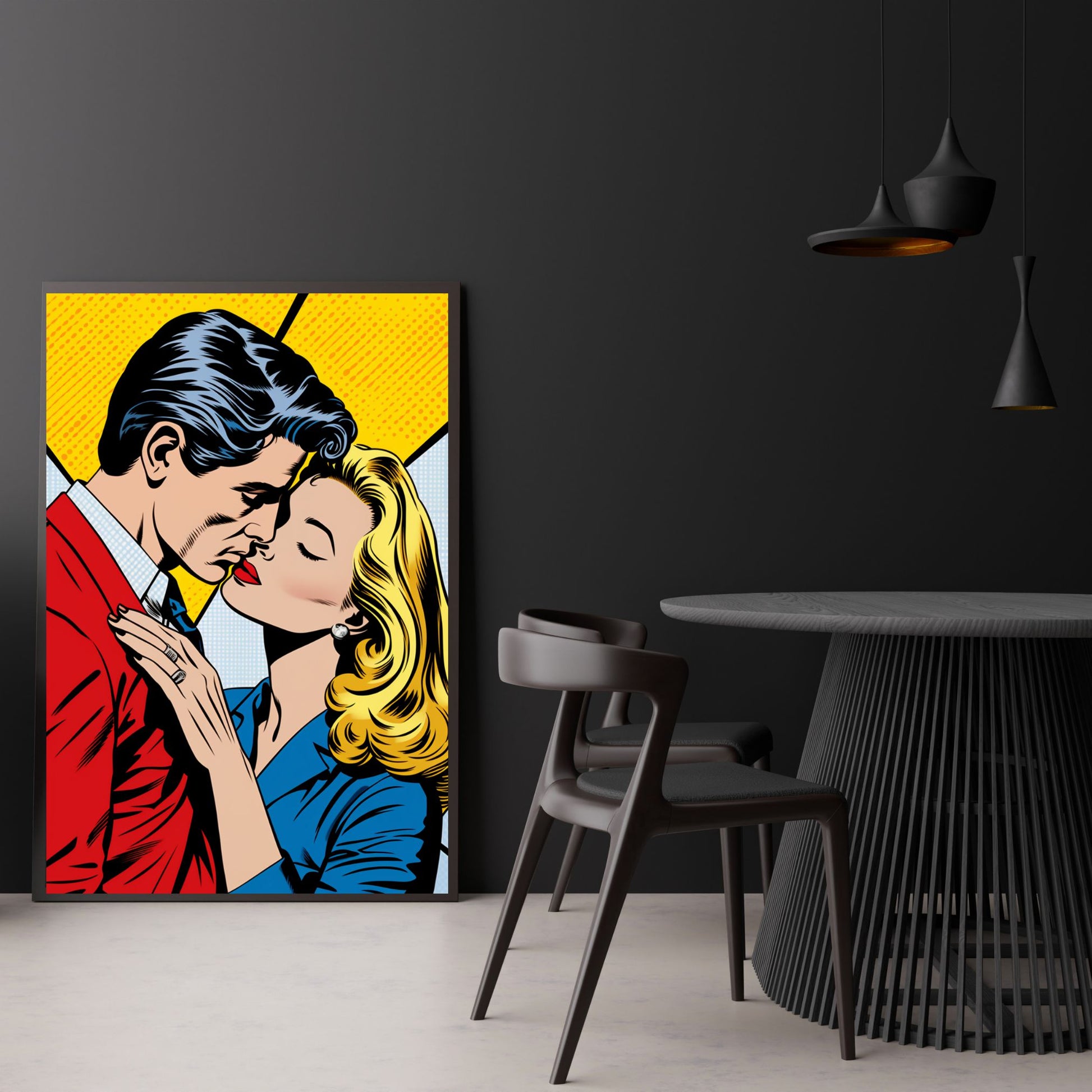 "LOVE IN DOTS: LICHTENSTEIN'S ROMANTIC DRAMA"