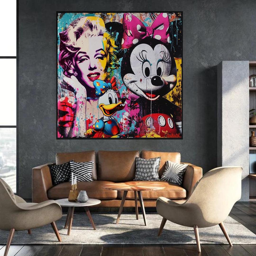 "MARILYN MONROE & MICKEY" 2