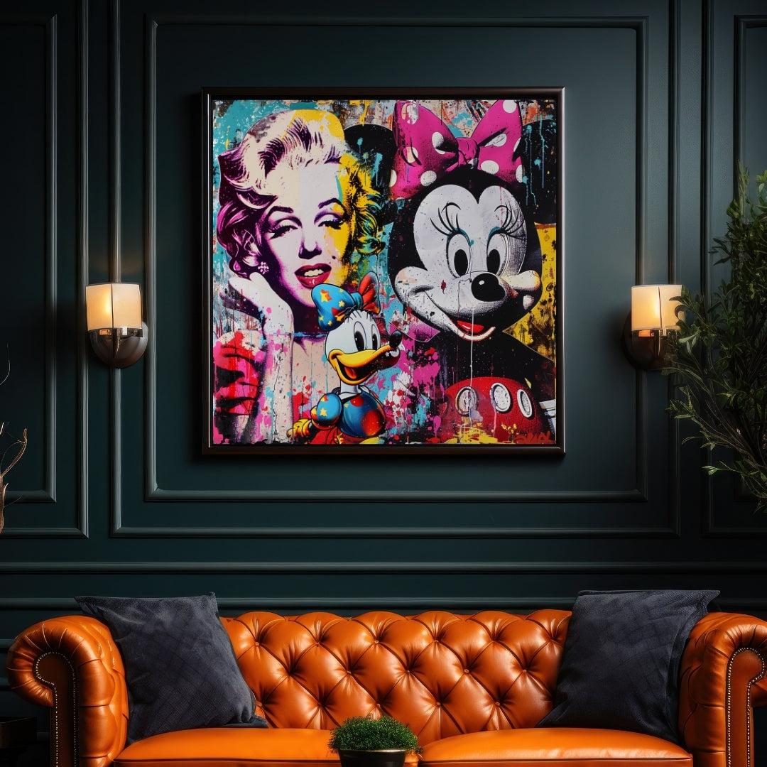 "MARILYN MONROE & MICKEY" 2