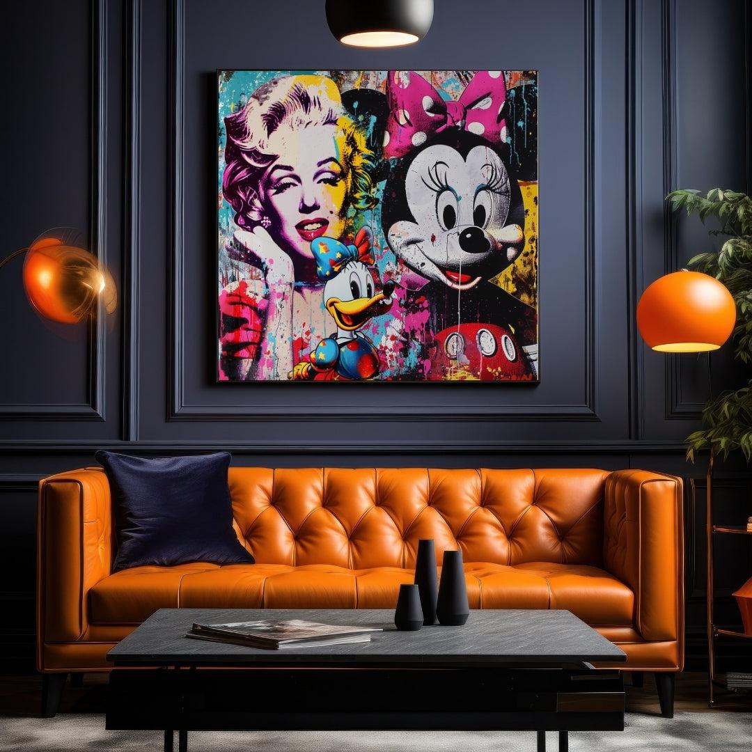 "MARILYN MONROE & MICKEY" 2